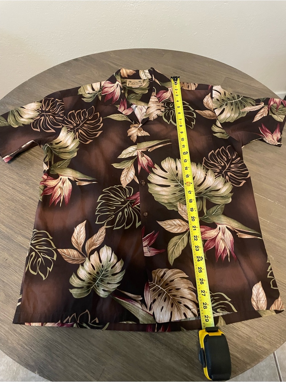 Vintage camp collar Hawaiian shirt